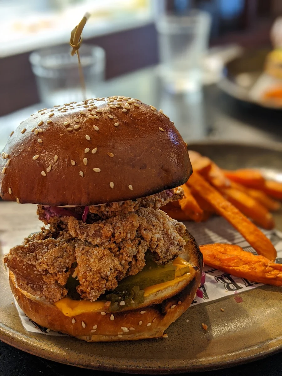 Fried Chicken Burger