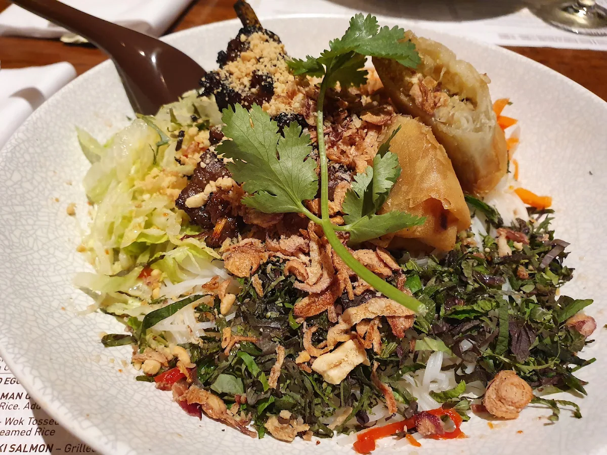 Banana Blossom Salad with Crispy Duck