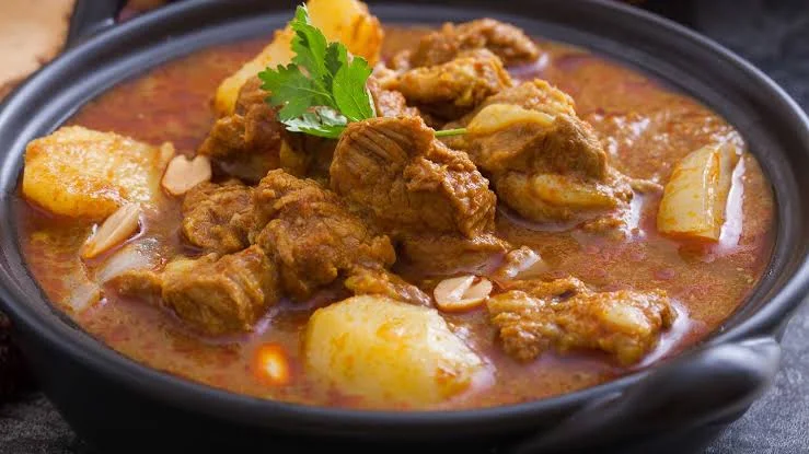 Massaman Lamb Curry, Aharn Thai Restaurant- Malvern