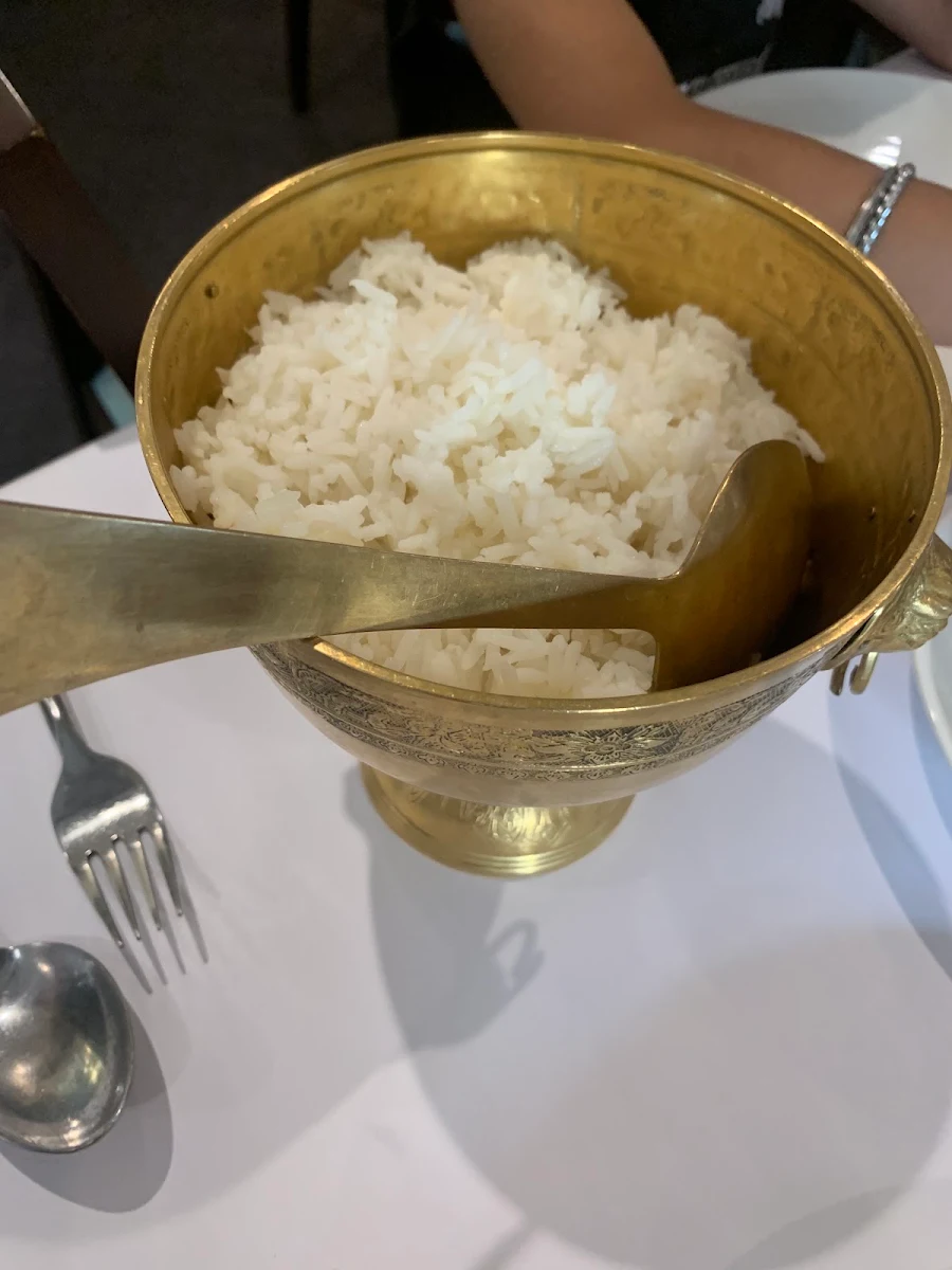 Steamed Rice, Aharn Thai Restaurant- Malvern