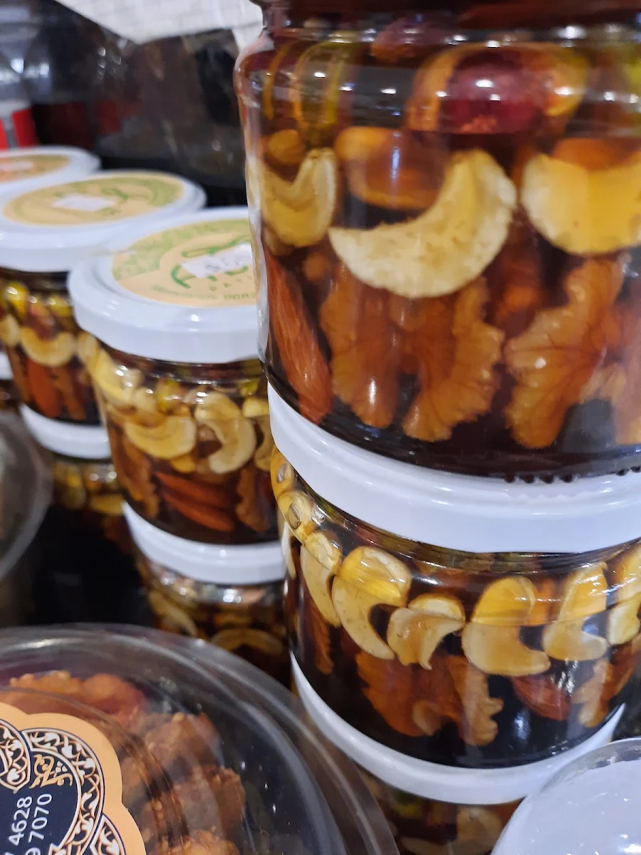 Hey with Mixed Nuts