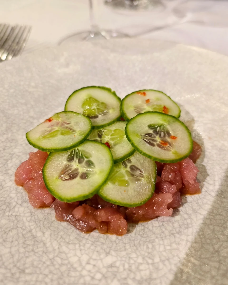 Classic Beef Tartare Horseradish Onion Rings