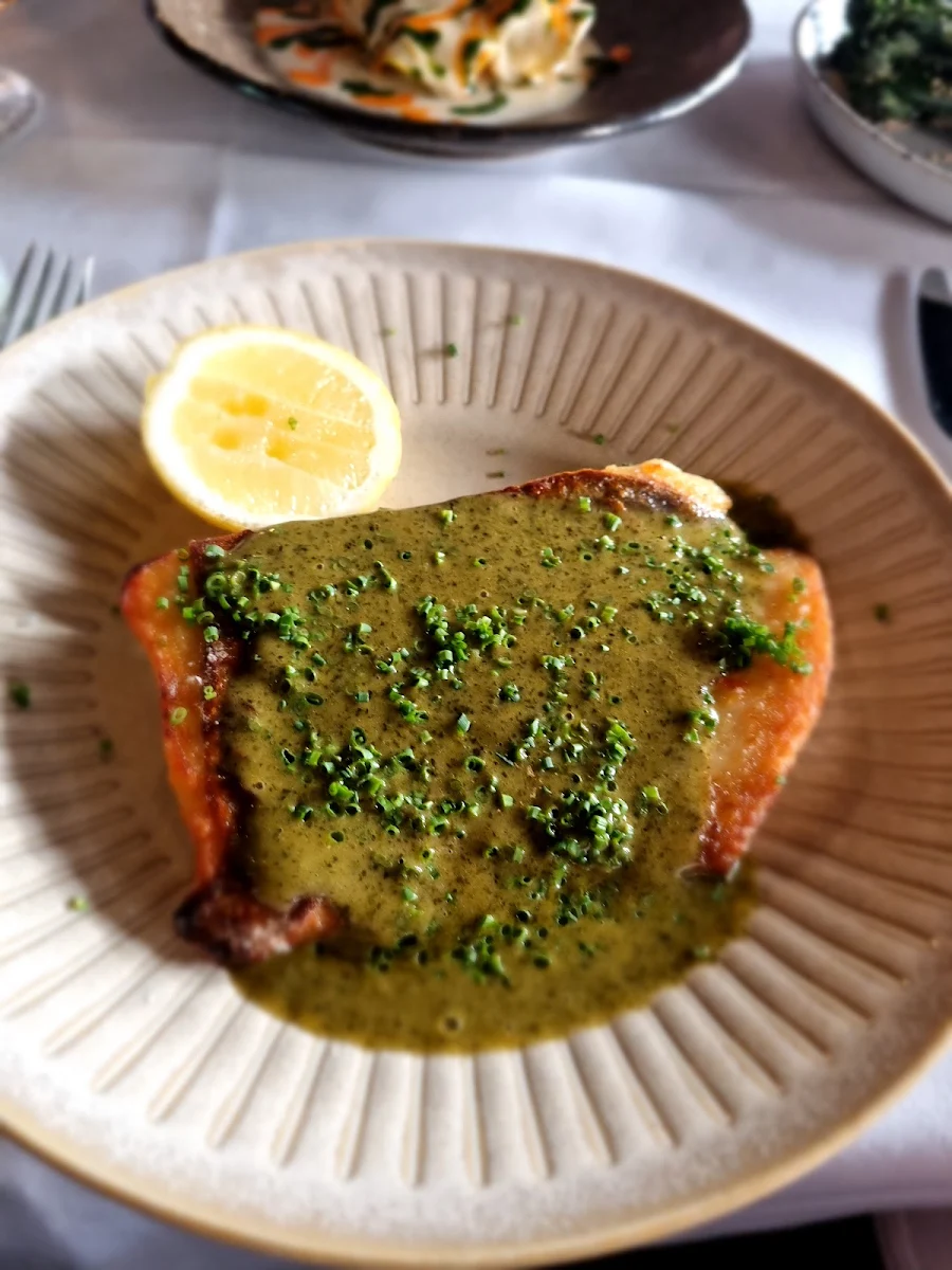 Pan Fried Fish of the Day Caper Beurre Noisette
