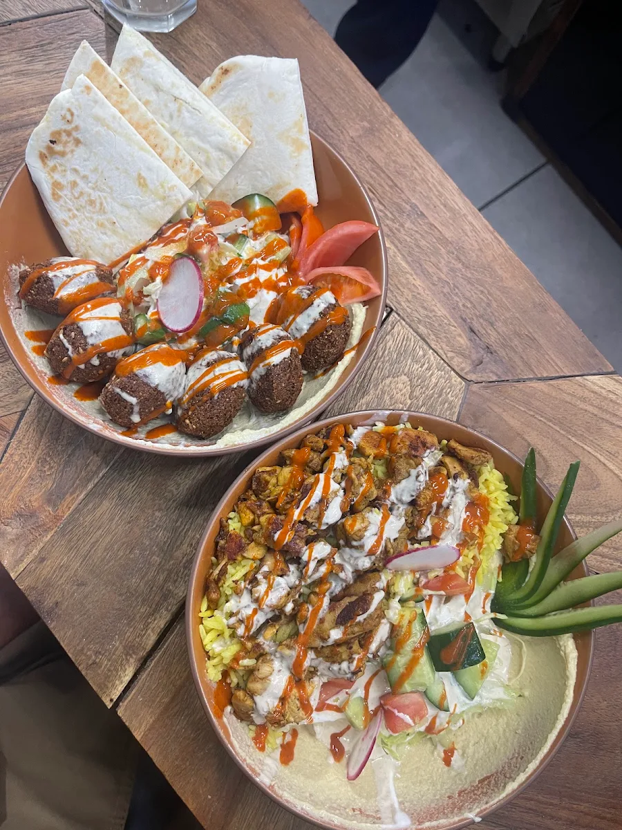 Jode's Falafel Platter