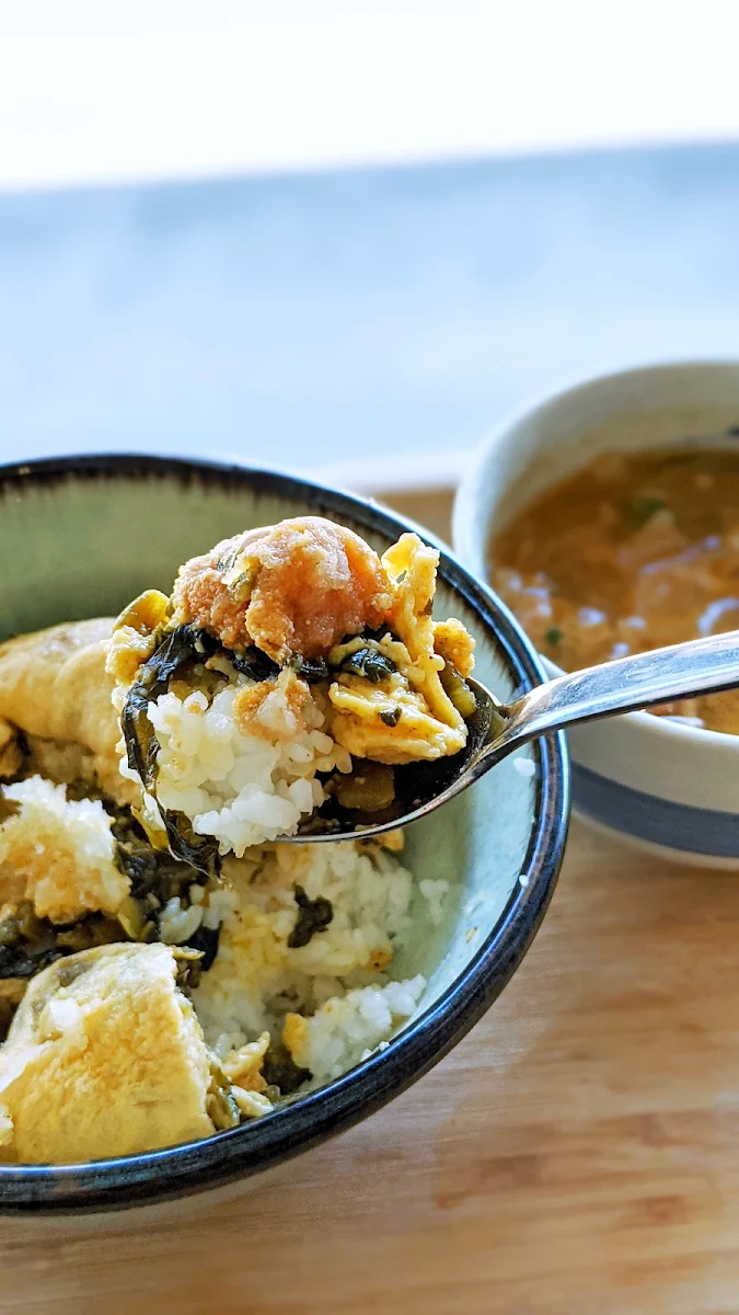 Tempura Eel Green Tea Broth on Rice