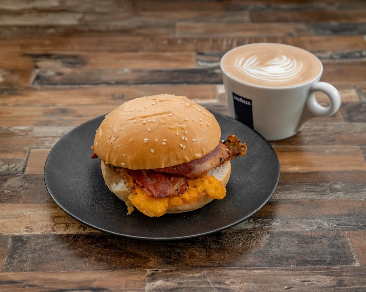 The Moon Brekky Burger