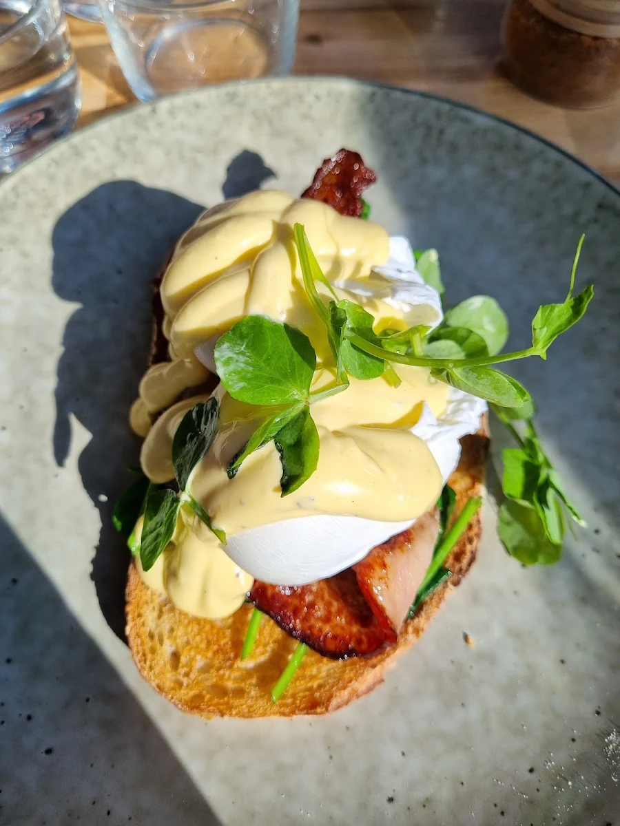Eggs Benedict, Now and Not Yet.