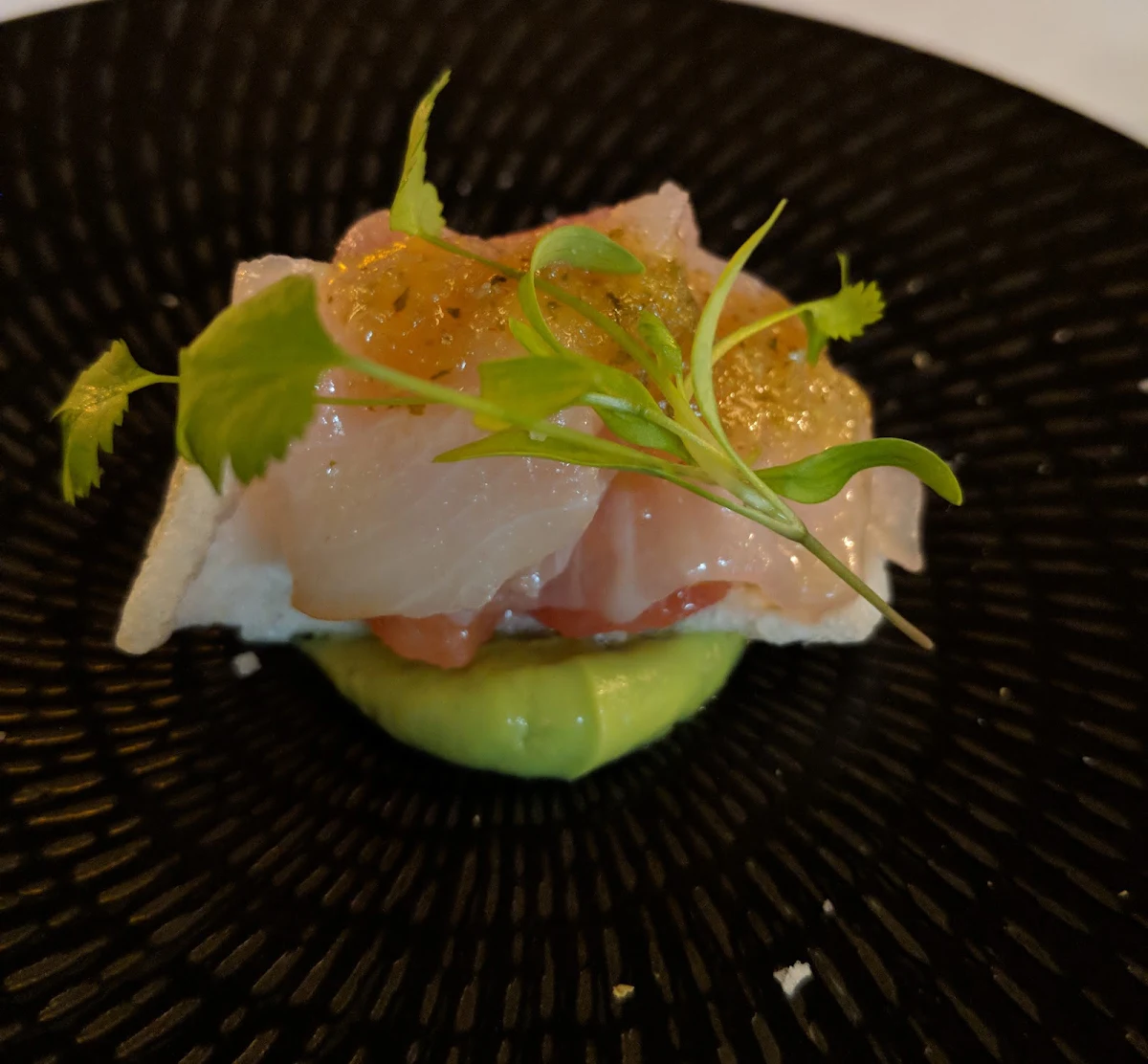 Kingfish Ceviche, Lanterne Rooms