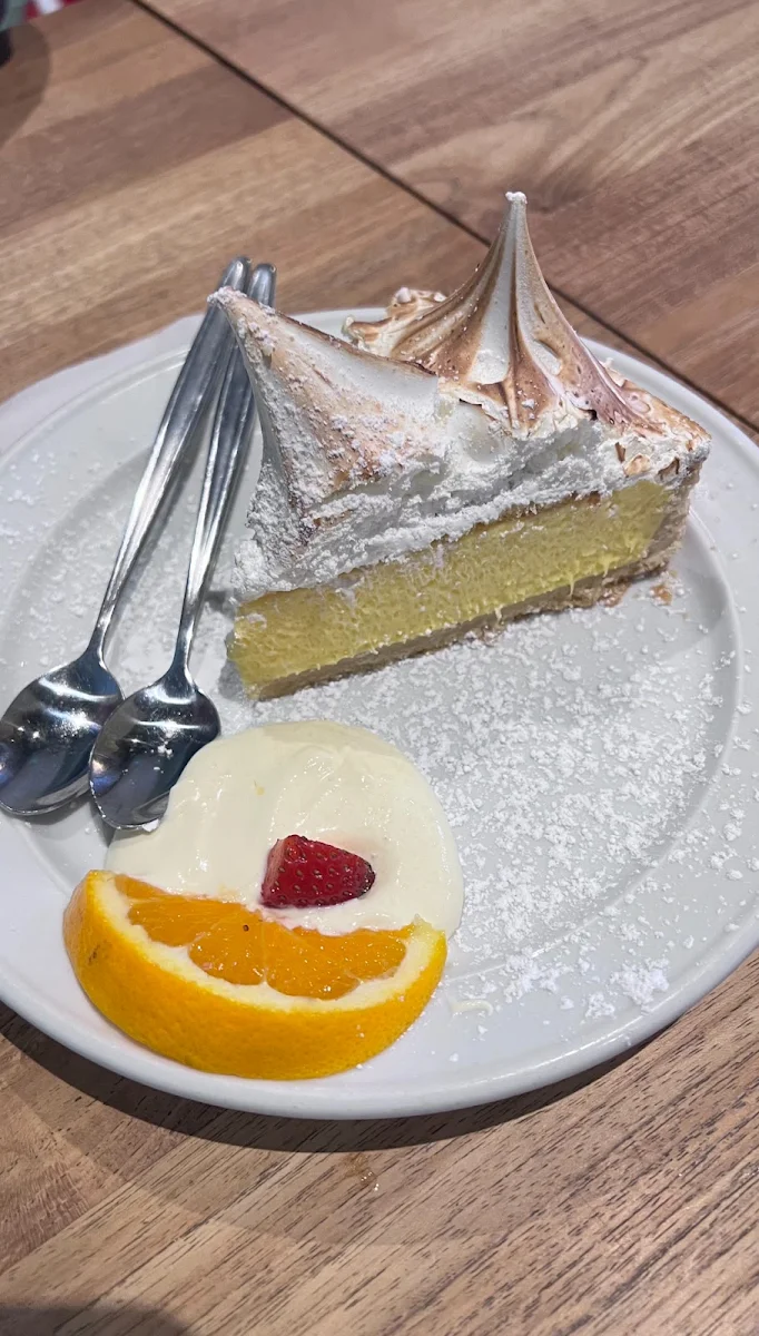 Lemon Meringue Pie, Panache Cafe and Creperie