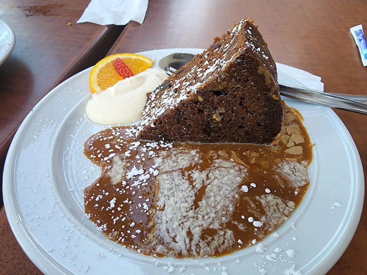 Sticky Date Cake, Panache Cafe and Creperie