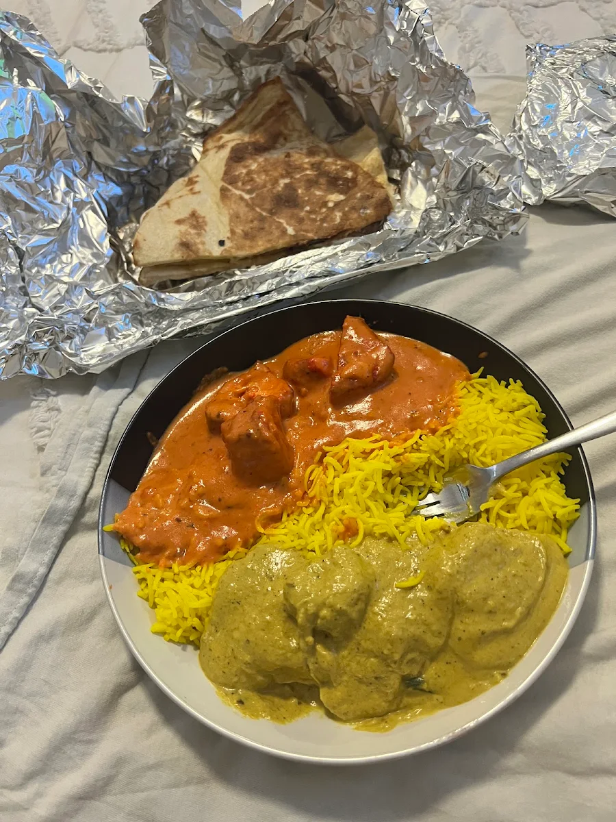 Butter Chicken and Korma
