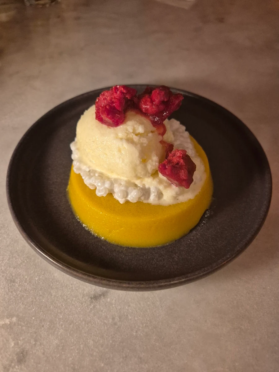Mango Pudding, Double Happy Chinese Restaurant