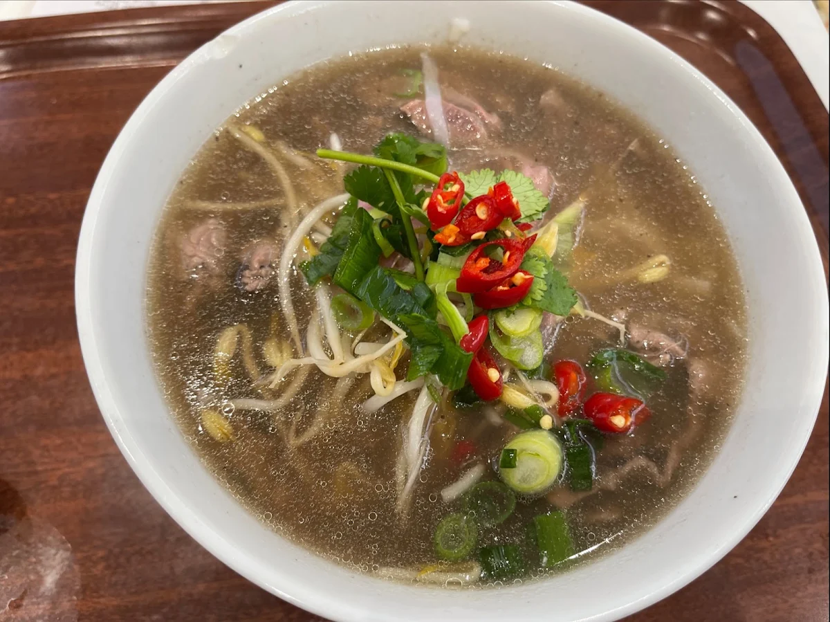 Rare Beef Noodle Soup Pho