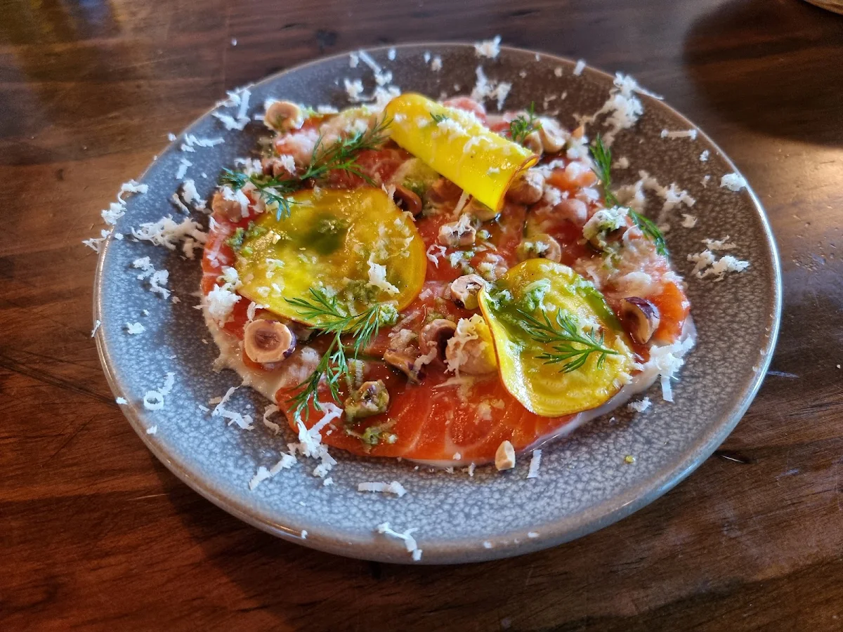 Cured Ocean Trout Creme Fraiche