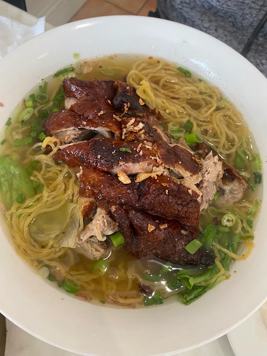 BBQ Ducks Noodles Soup