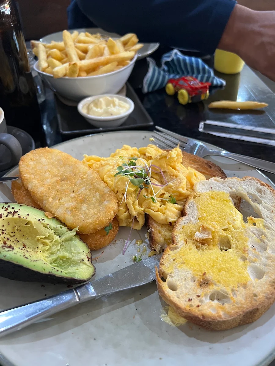 Eggs on Toast
