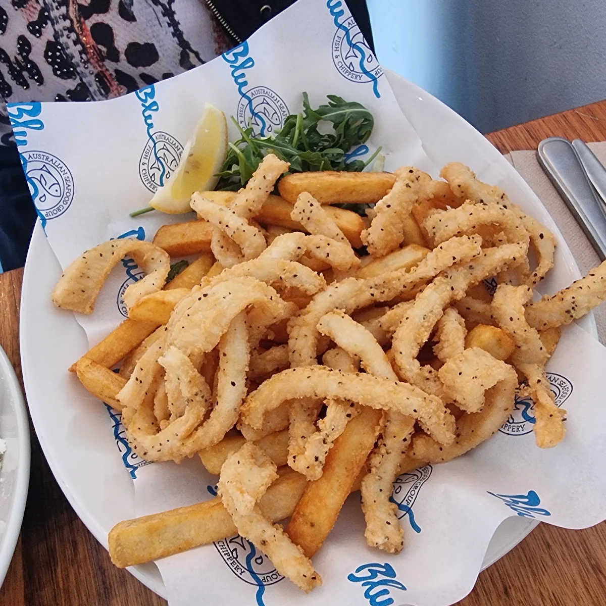 Garlic Calamari Fritti