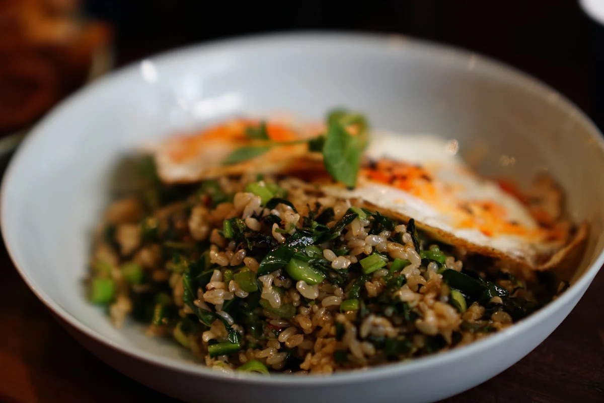 Fried Brown Rice Bowl