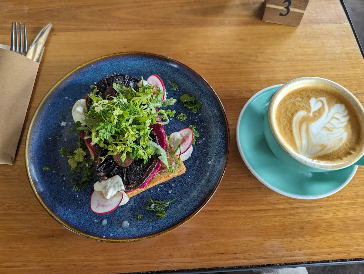 Mushroom Duet on Sourdough