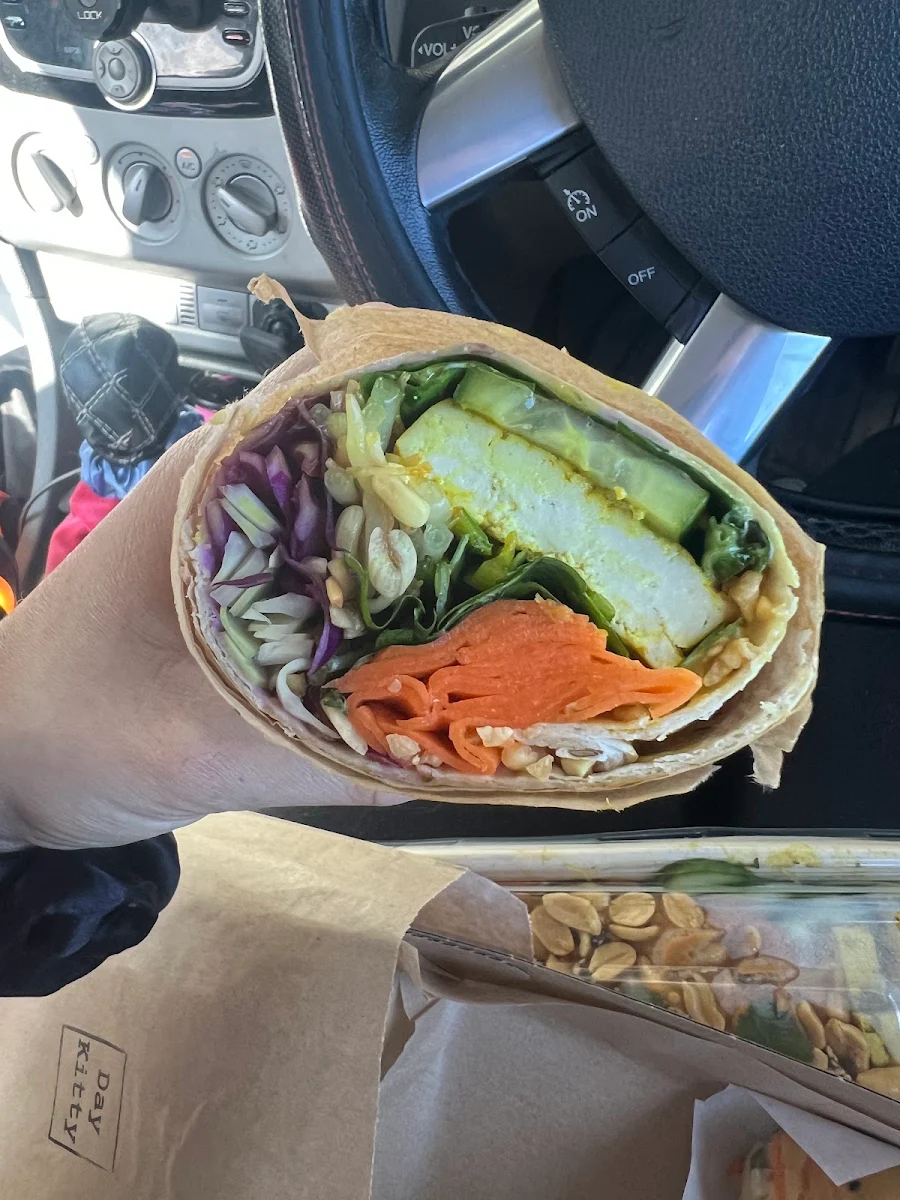 Lemongrass Tofu Wrap