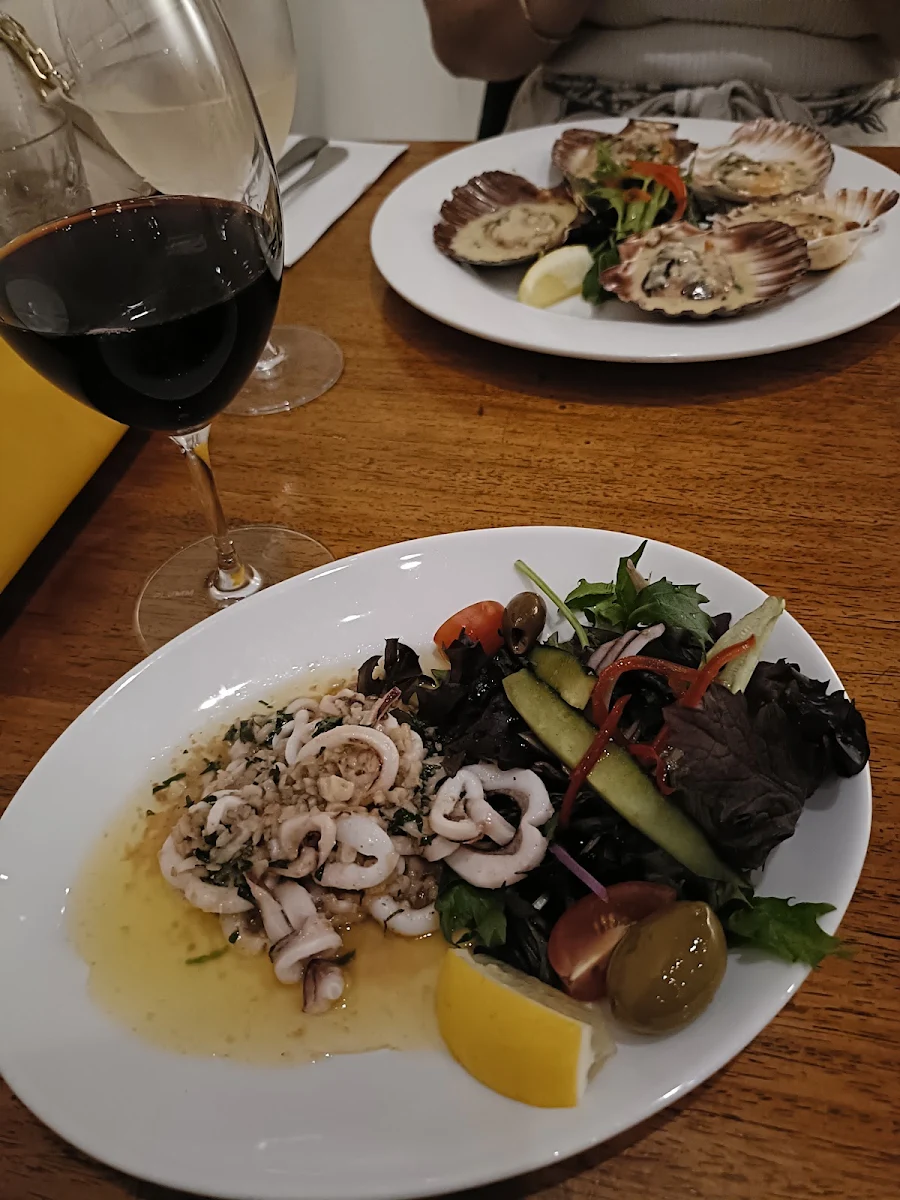 Squid, La Fettuccina Restaurant