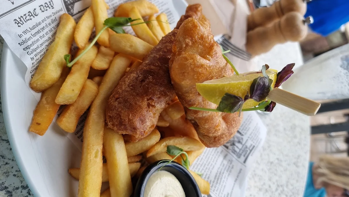 Fish & Chips Beer, The Summit Cafe