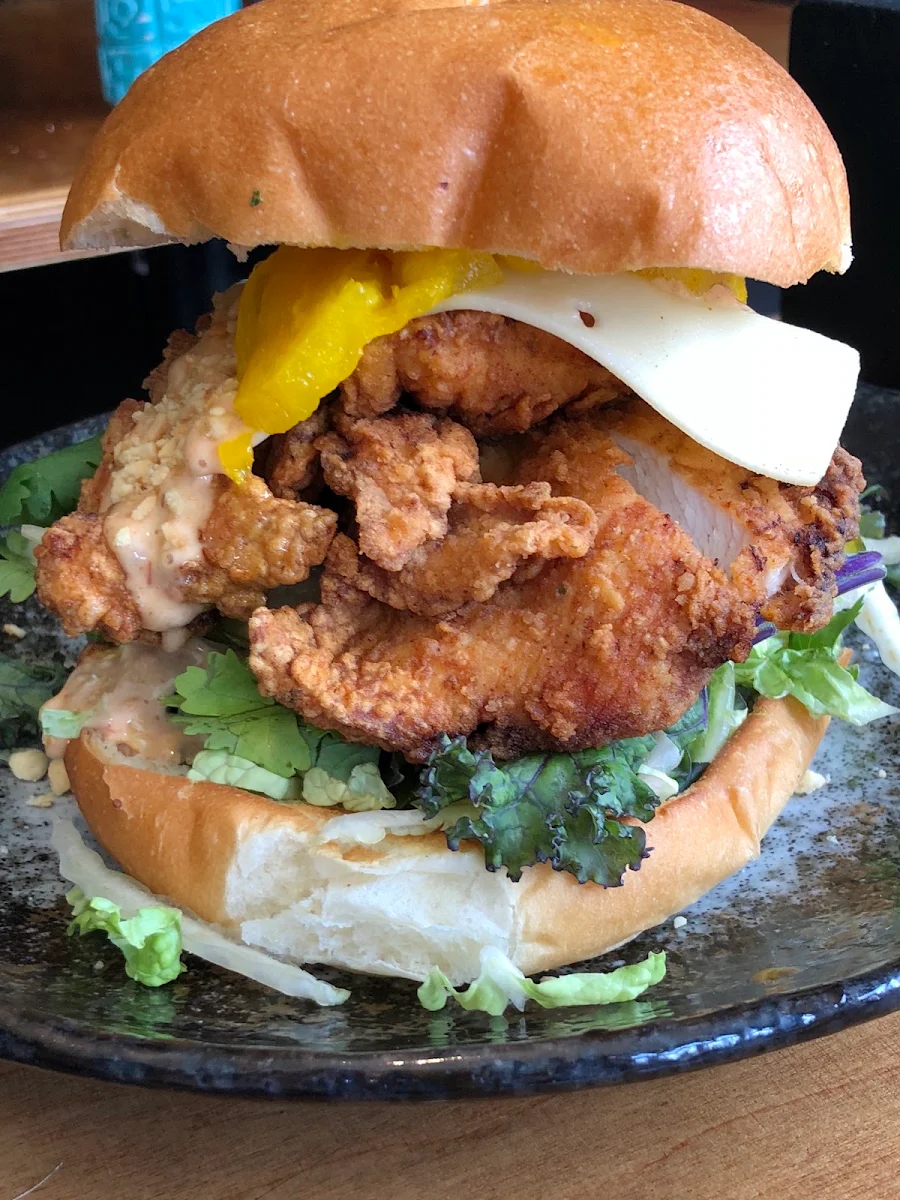 Southern Fried Chicken Burger