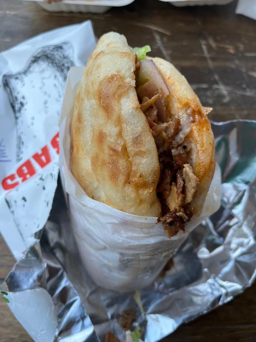 Lamb HSP with Sweet Chilli Garlic and Barbeque Sauce