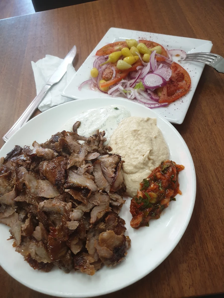 Tabakta Döner Kebab