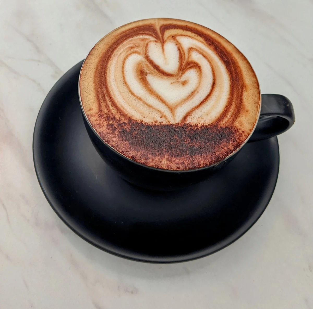 Medium Flat White, 7th Heaven Cafe Sutherland