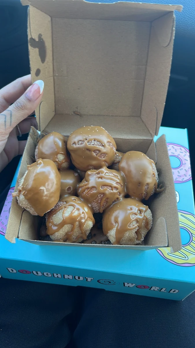 Biscoff Mini Donuts, The Doughnut Nest