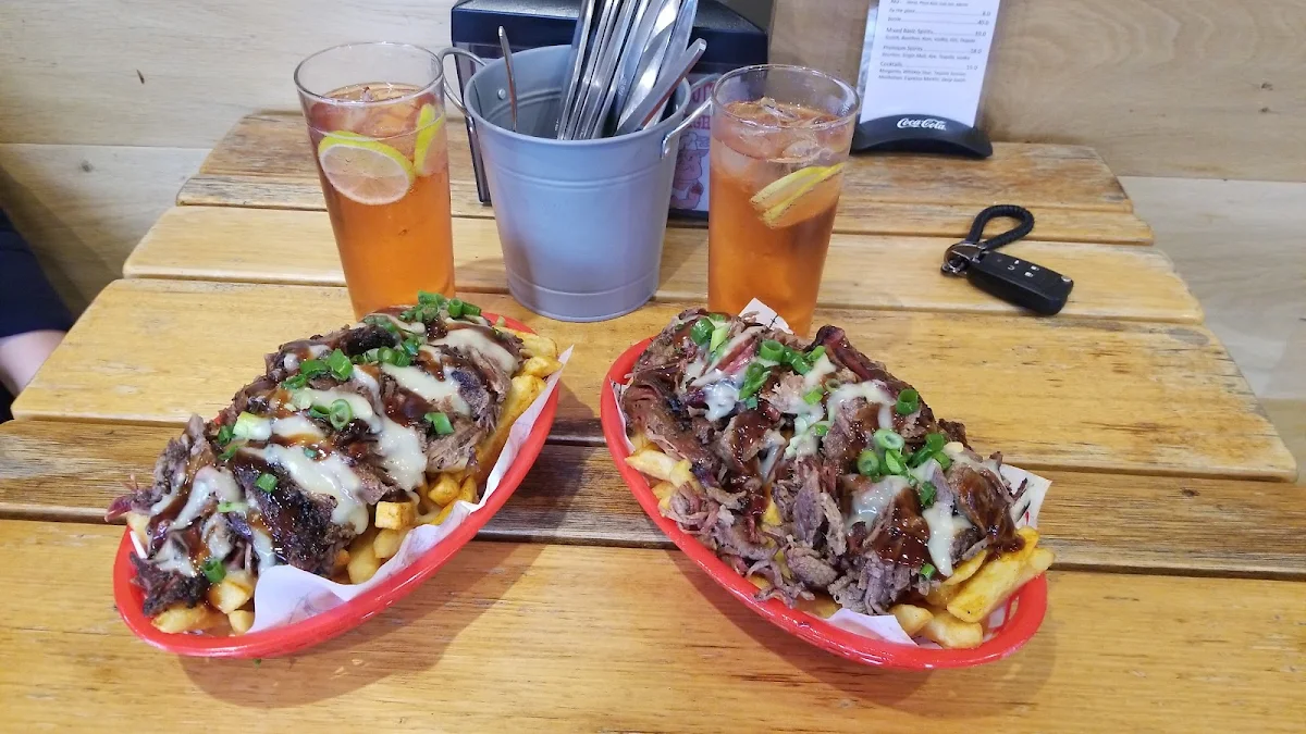 Loaded Fries with Beef Brisket and Cheese