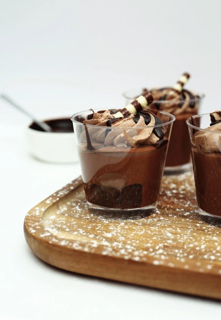Chocolate Mousse Cups, Sergios Bankstown