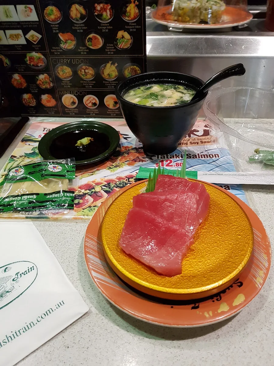 Sashimi Sampler, Sushi Train Oxford