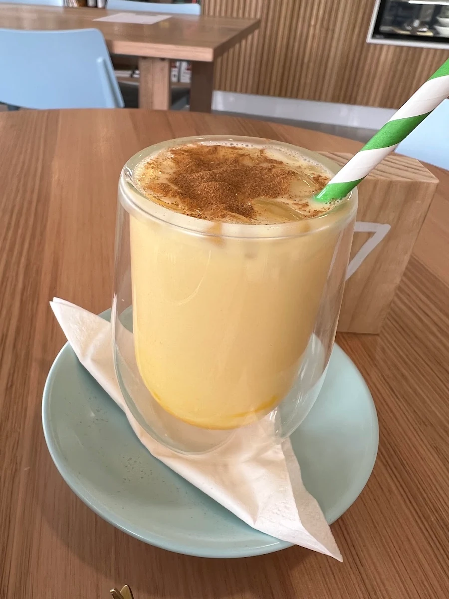Iced Golden Turmeric Latte Delete
