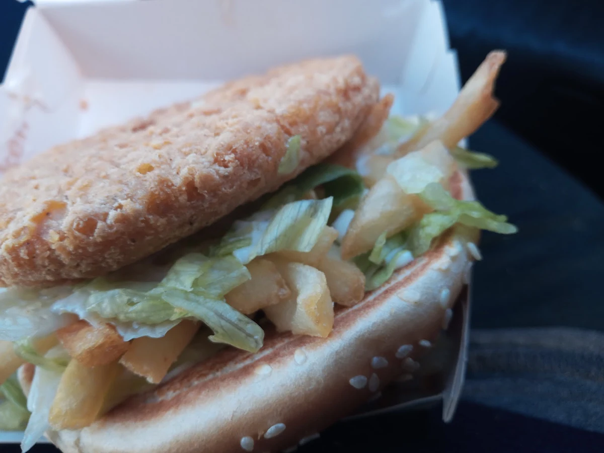 Crispy Chicken Burger Meal