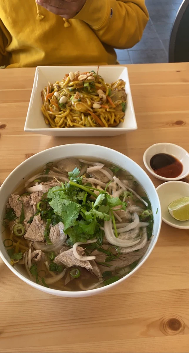 Raw Beef Pho, Lemongrass Vietnamese Restaurant Seaton