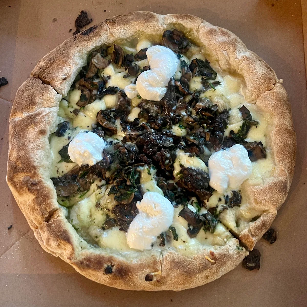 Ricotta Stuffed Crust