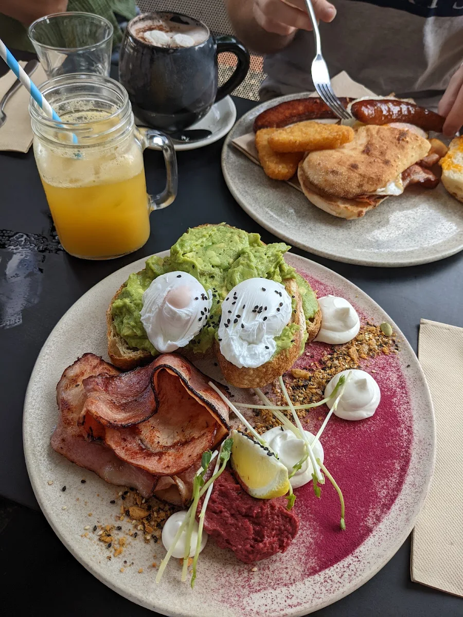 Smashed Avocado with Bacon, Frankies Warragul