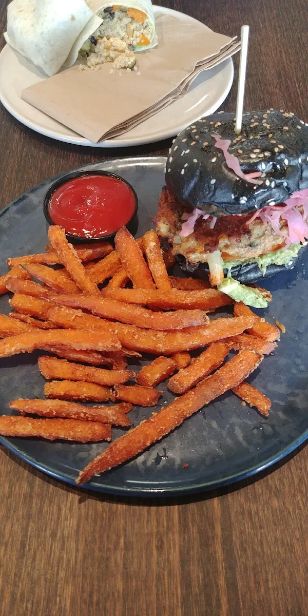 Veggie Burger, Frankies Warragul