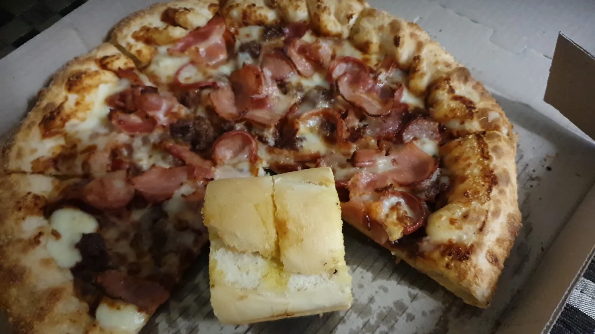 Ham and Cheese Pizza with Pineapple