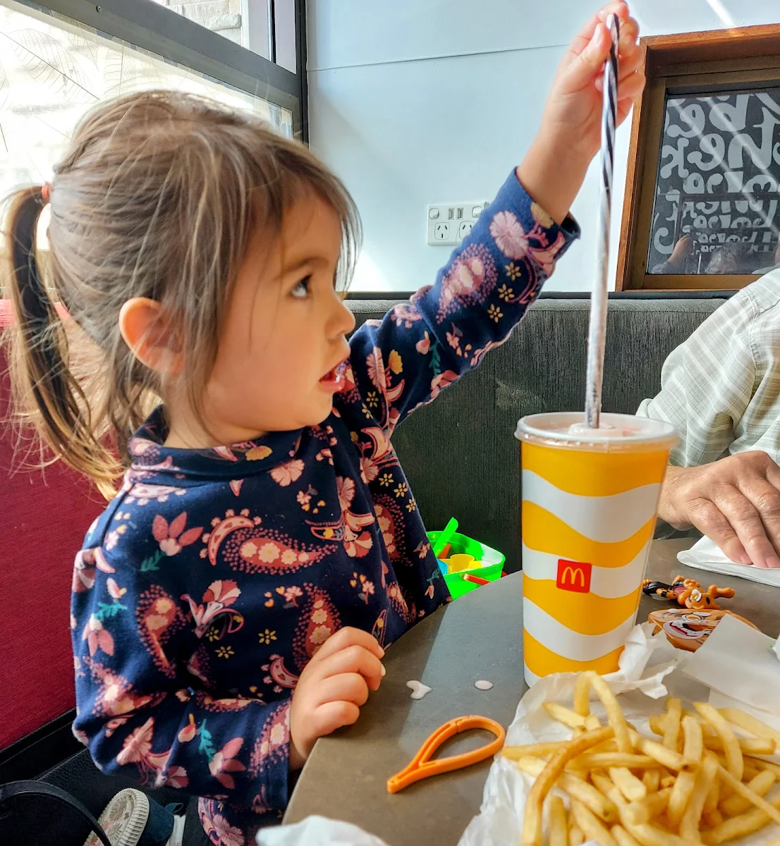 Strawberry Milkshake, McDonald's Warwick