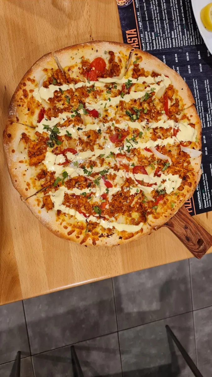 Tandoori Chicken Pizza