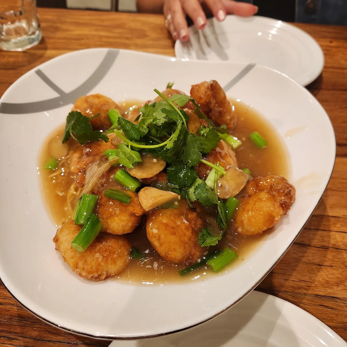 Ginger & Spring Onion King Prawn Noodles