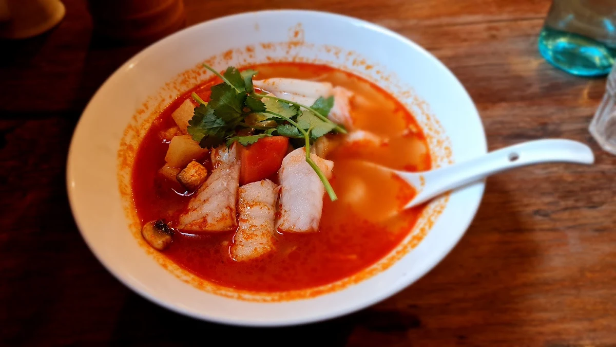 Tom Yum Seafood Soup