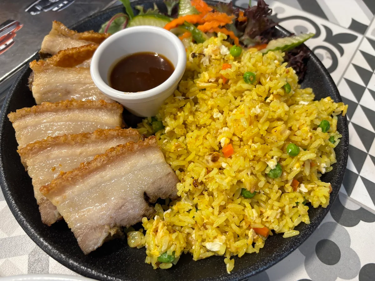 Fried Rice with Pork Belly