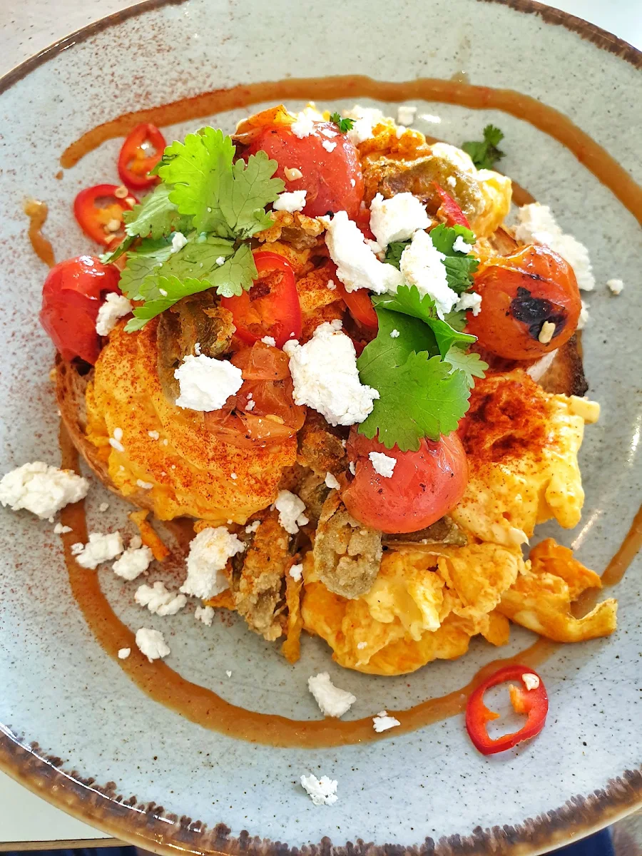 Chilli Scramble, The Tribute Coffee and Kitchen