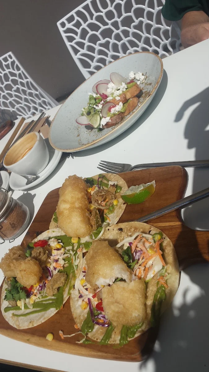 Fish Tacos, The Tribute Coffee and Kitchen