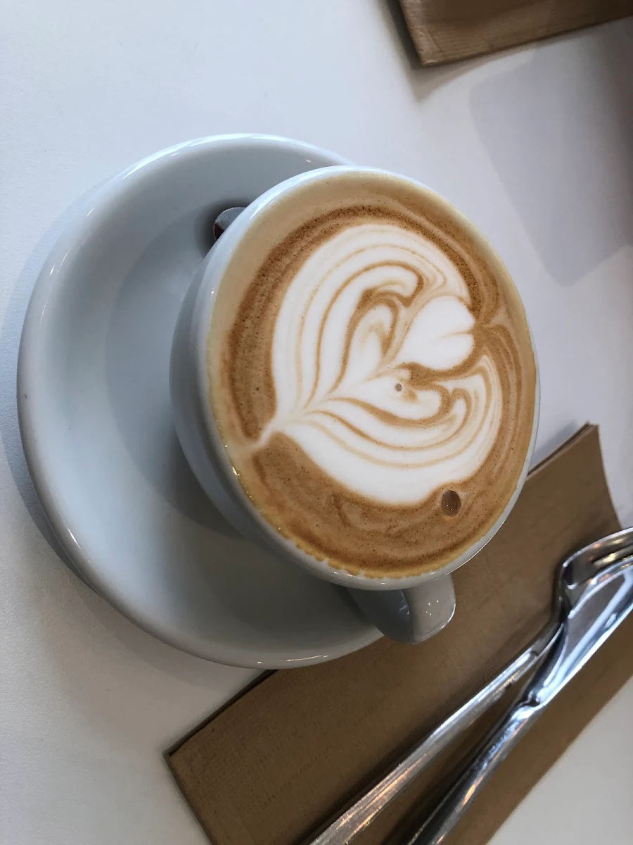 Large Soy Latte, The Tribute Coffee and Kitchen