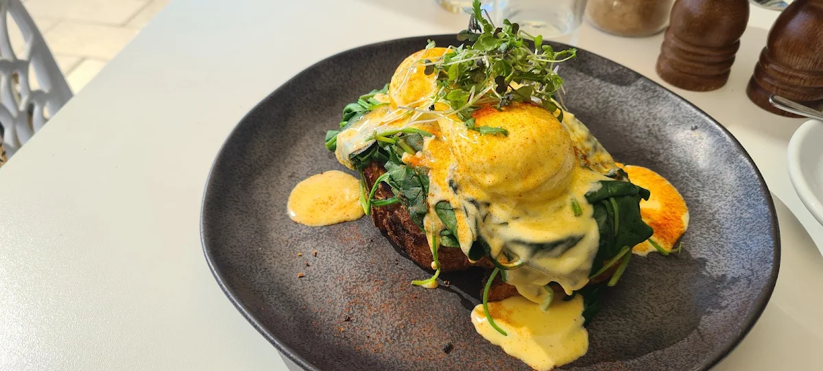 Poached Free Range Eggs, The Tribute Coffee and Kitchen